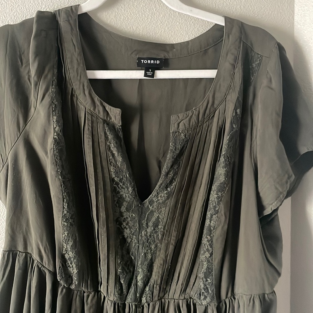 Forrest Green Torrid Dress size 1